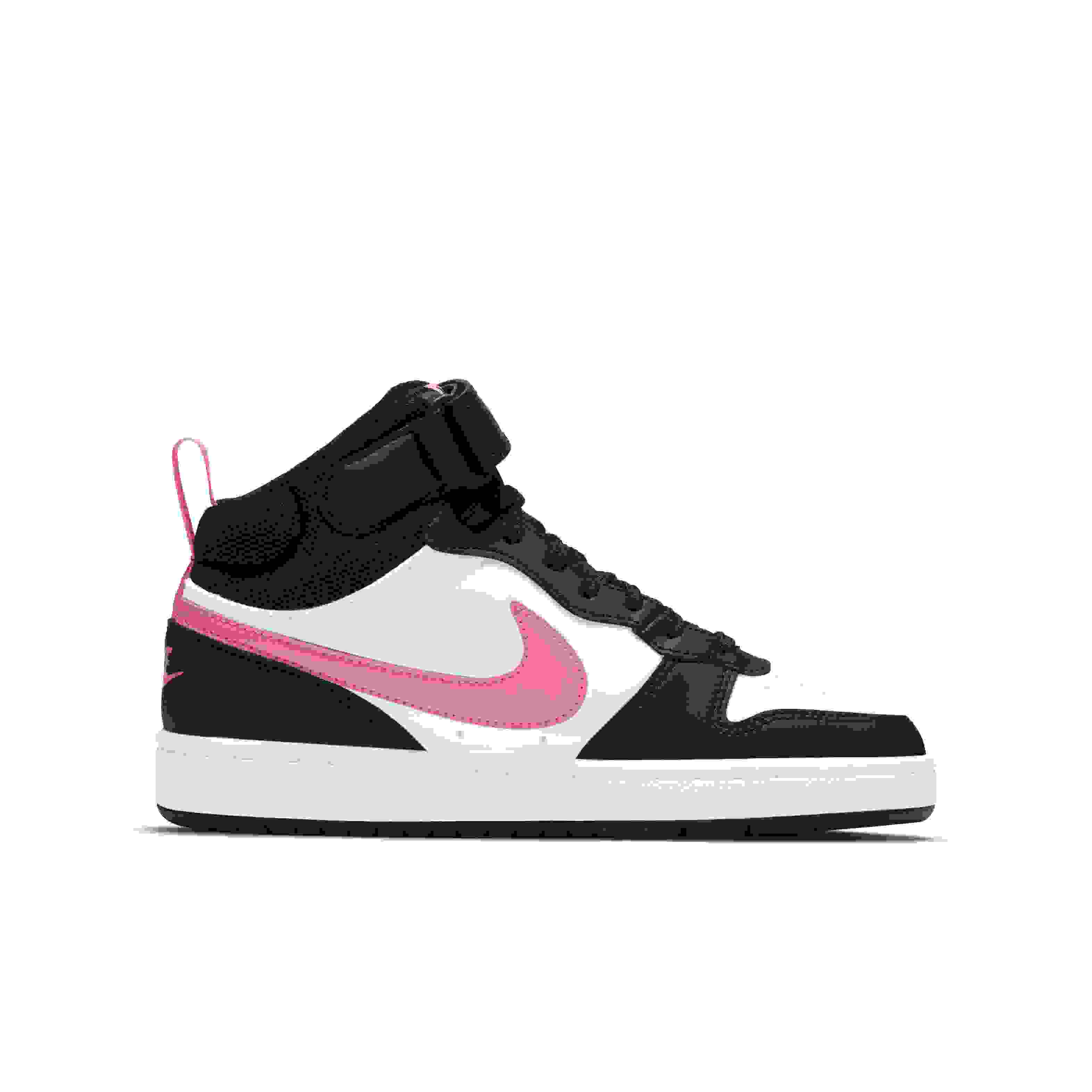 Nike Court Borough Mid 2 Grade School Boys' "Black" Shoe